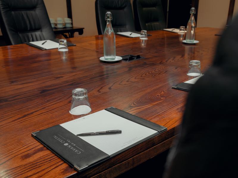 Our dedicated conference center can cater for meetings from 2 - 400