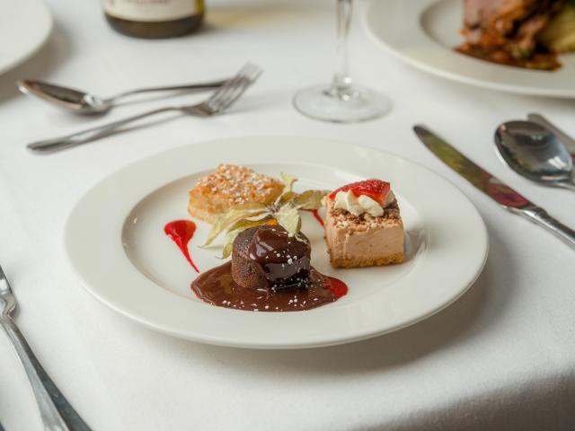 Our delicious Assiette Dessert 