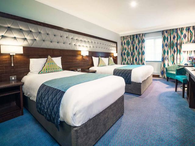 Our standard family room features one double and one single bed with space for an extra bed or cot