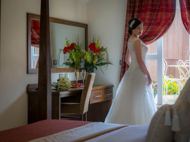Bridal photo-shoot in our fabulous Bridal Suite