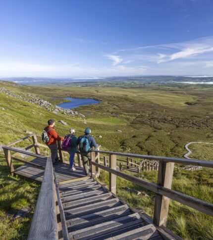 Cuilcagh Boardwalk, County Fermanagh, Northern Ireland.