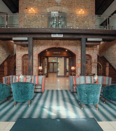 Lobby entrance