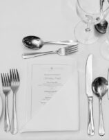 Menu table setting B&W