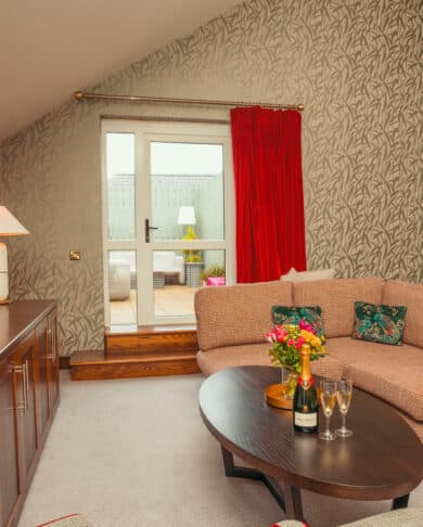 Presidential Suite Living area patio