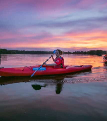 Sunset-Kayaking