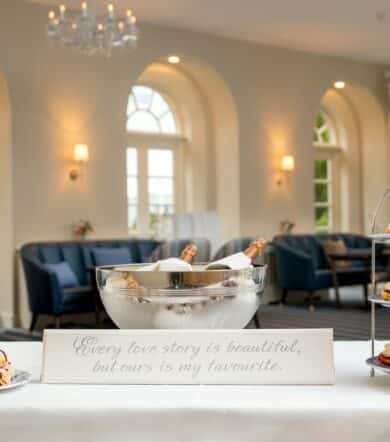 Crystal Suite Arrival Reception